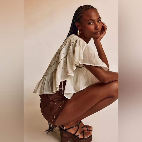 Free People Summer Daydream Cape Top - Picture 3 of 7